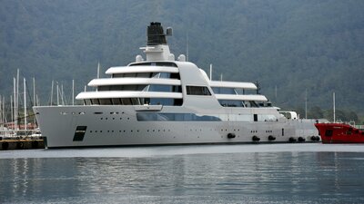 Abramoviç'in yatı Marmaris'te