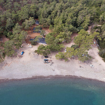 Phaselis'te 2 halk plajı projesine durdurma