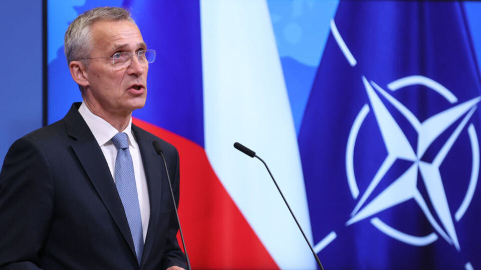 NATO Genel Sekreteri Kiev'de