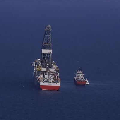 Karadeniz gazı karaya ulaştırılıyor