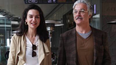 Arkadaşıyla hasret giderdi