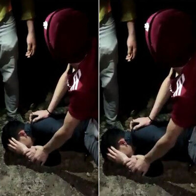 16 yaşındaki gence feci darp! Sosyal medyada paylaştılar!