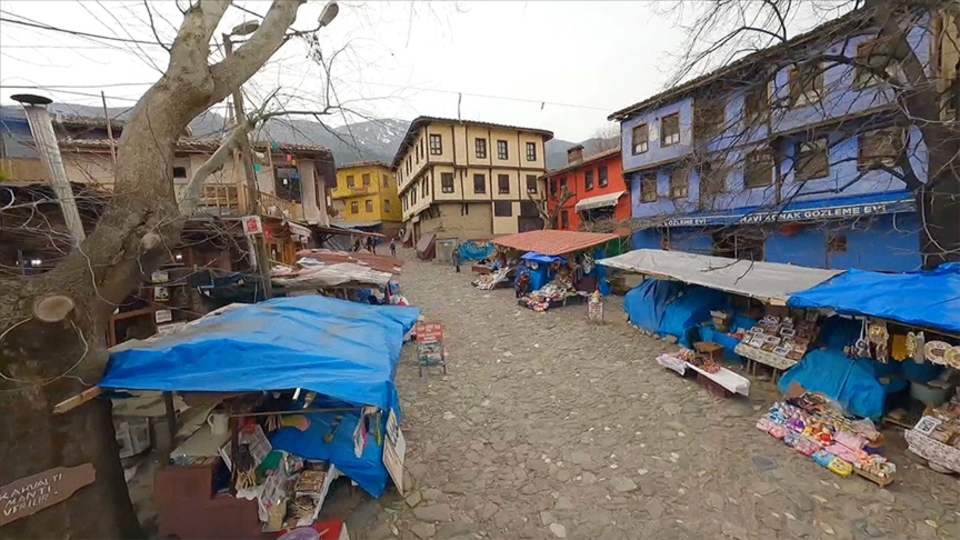 Yedi asırlık 'Osmanlı köyü' drone kamerasında!