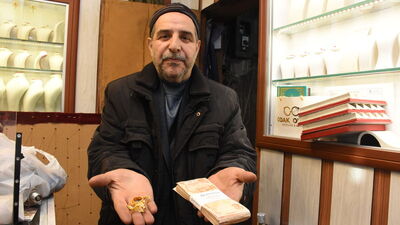 Kuyumcunun duvarını deldiler! Tam 23 kilo altın!