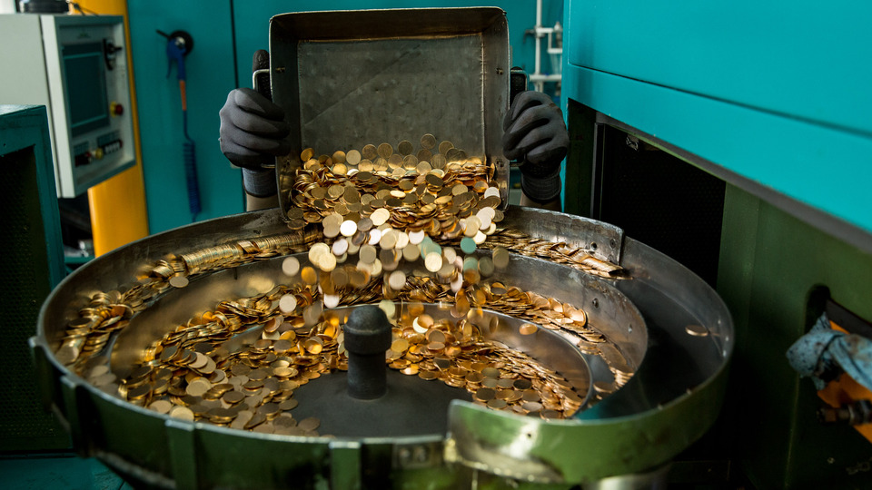 Darphane'nin altın üretimi yüzde 408 arttı