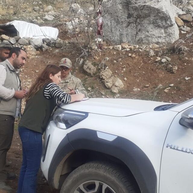 Yaban keçisi avlayan 2 kişiye 265 bin lira ceza!
