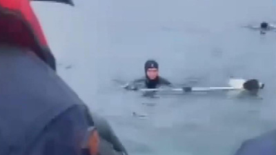 Adada mahsur kalan köpek için seferberlik!