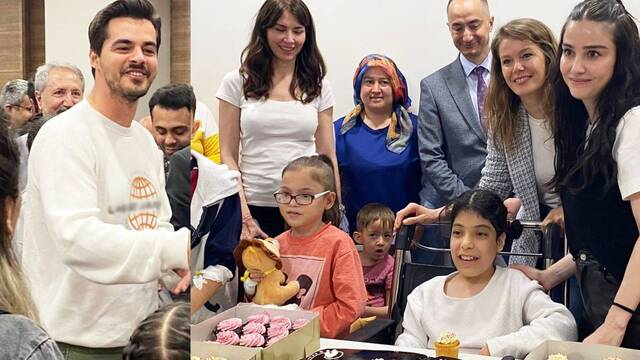 Depremzedeleri ziyaret ettiler