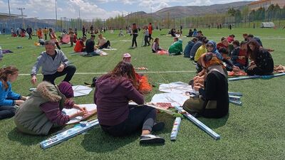 Özvatan'da uçurtma festivali düzenlendi