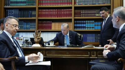 Cumhurbaşkanı Erdoğan ve Putin görüştü