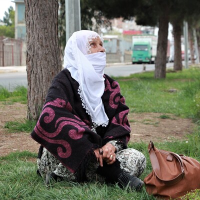 Yürek yakan kare! Her sabah aynı yerde oturup ağlıyor