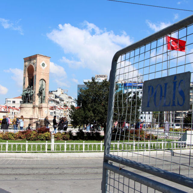 Taksim Meydanı'nda 1 Mayıs tedbirleri