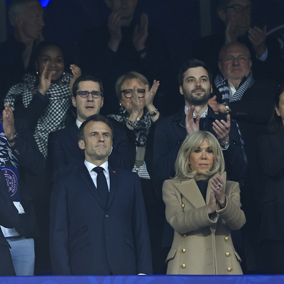 Fransa Kupası finalinde Macron protestosu