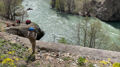 Munzur Çayı'na uçan araç 11'inci günde bulundu!