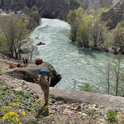 Munzur Çayı'na uçan araç 11'inci günde bulundu!