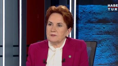 Akşener'den Habertürk'e açıklamalar