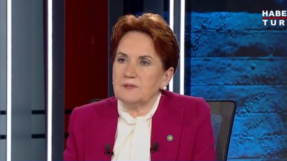 Akşener'den Habertürk'e açıklamalar