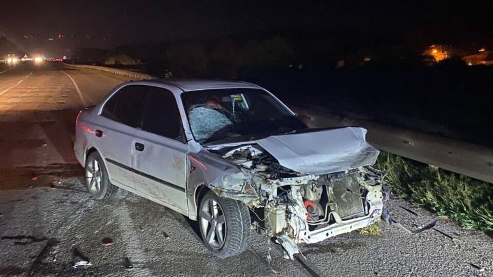 Yaşlı çifte otomobil çarptı: 1 ölü, 1 yaralı