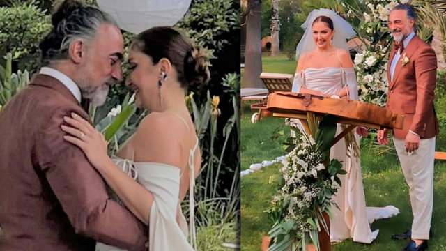 Ünlü oyuncu evlendi
