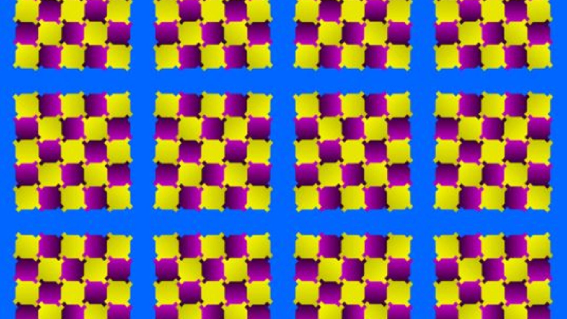 движущиеся иллюзии. оптическая иллюзия глаз. обман зрения. двигающиеся квадраты. иллюзия движения.