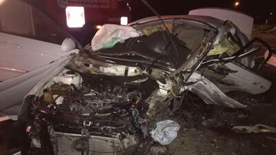 Sakarya'da feci kaza: 1 ölü, 4 ağır yaralı