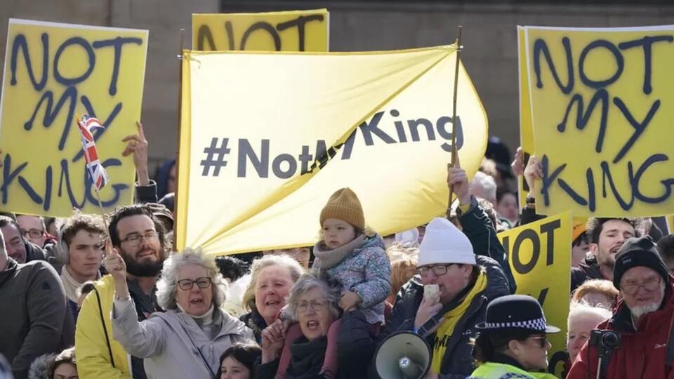 3. Charles'ın taç giyme töreninde, monarşi karşıtı gruplar 'yeni kanun çerçevesinde' protesto yapabilecek