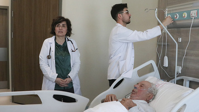 Astım tedavisiyle 96 yaşında rahat nefes aldı