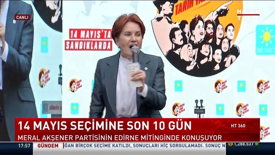 Akşener: Havza tarımı yapacağız