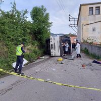 Belediye otobüsü şarampole yuvarlandı: 4 ölü, 37 yaralı