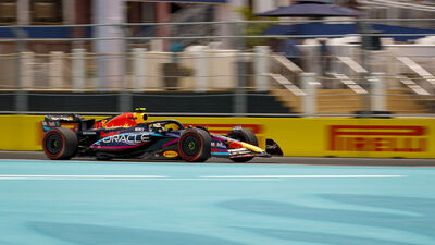 ABD'de 'pole' pozisyonu Perez'in