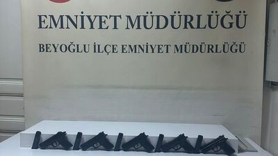 Taksili silah kaçakçısı kovalamaca ile yakalandı