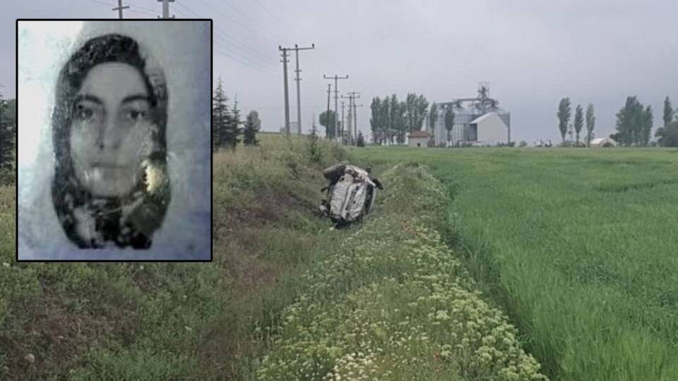 Otomobil su kanalına devrildi: 1 ölü, 4 yaralı