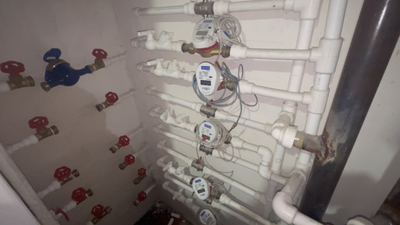 Akılalmaz hırsızlık! Binadaki tüm su sayaçlarını çaldılar