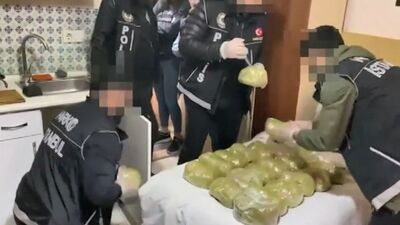 İstanbul'da bir ayda 1 ton 149 kilo uyuşturucu yakalandı
