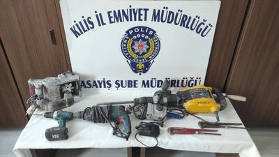 Kilis'te 4 hırsızlık zanlısı tutuklandı