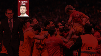 Soyunma odasında şampiyonluk şarkıları!