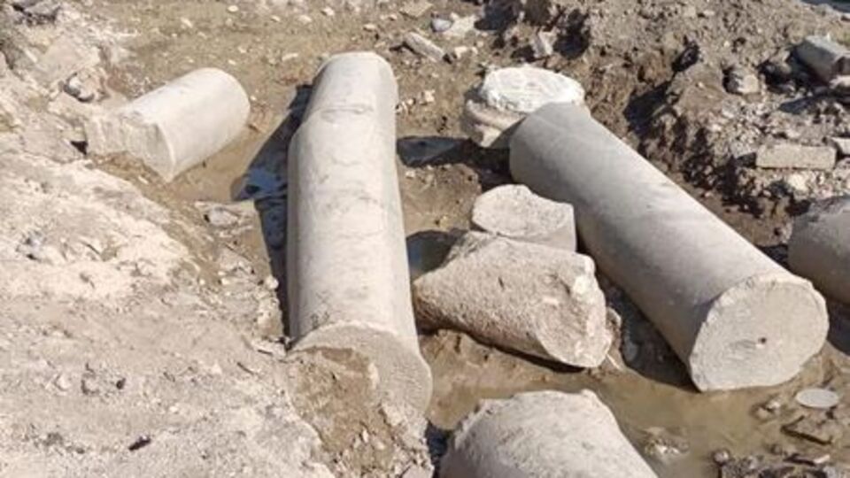 Adana'da su hattı çalışmasında bulundu