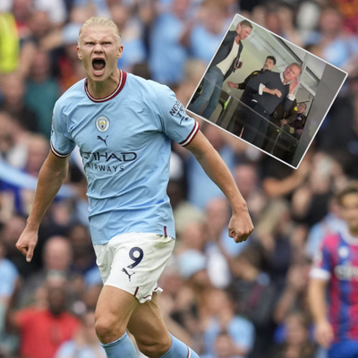 Haaland'ın babası locadan atıldı!