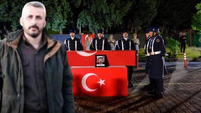 Kayalıklardan düşen güvenlik korucusu şehit oldu