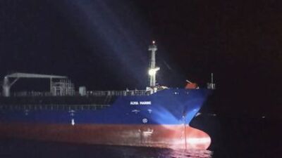 Çanakkale Boğazı'nda gemi arızası