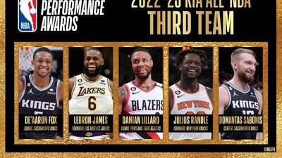 NBA'de yılın takımları belli oldu!