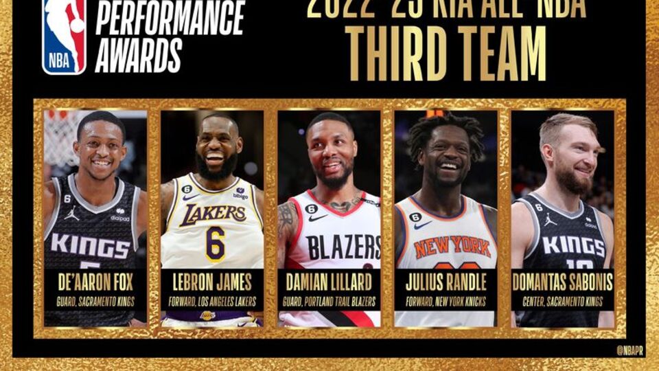 NBA'de yılın takımları belli oldu!