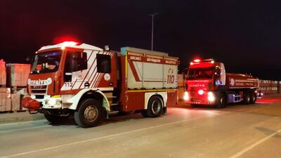 Kimya tesisindeki patlama riski giderildi