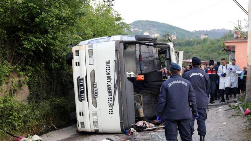 Trabzon'daki kazada ölü sayısı 6'ya çıktı