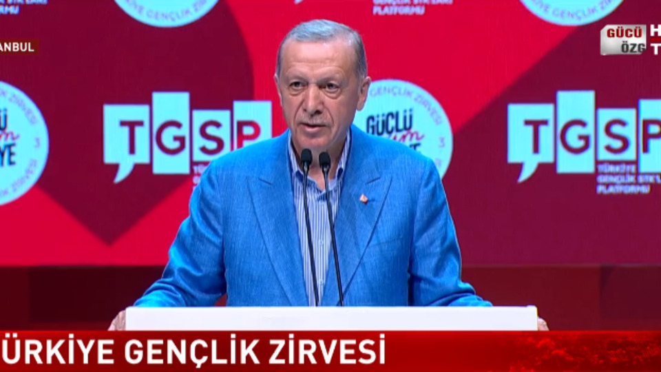 Cumhurbaşkanı Erdoğan gençlere seslendi