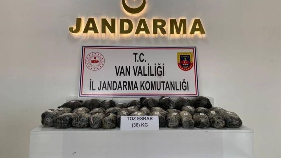 Van'da uyuşturucu operasyonu
