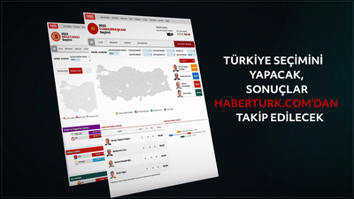 Seçim sonuçları Haberturk.com'da