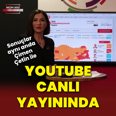 Sonuçlar Youtube canlı yayınında