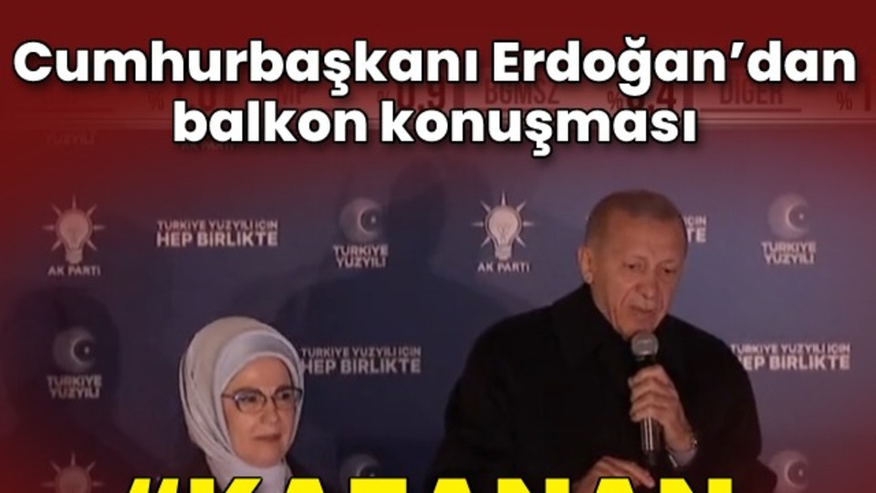 Cumhurbaşkanı Erdoğan: Kazanan milletimiz