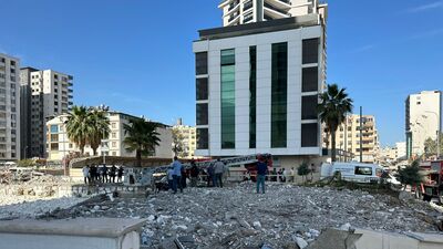 Kayıp adam, enkazdaki su birikintisine düşmüş!